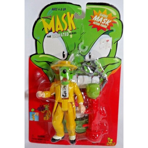 The Mask Animated Series Wild Wolf Surprise Action Punchin Bazooka 1997 Gift NIP - Picture 1 of 4